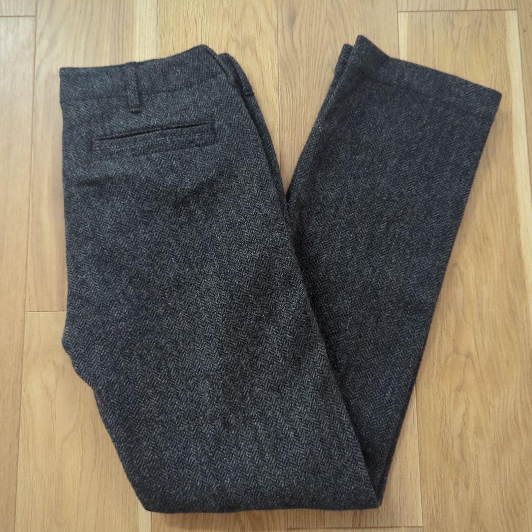 フェローズ PHERROW’S ウール パンツ スラックス ヘリンボーン w30