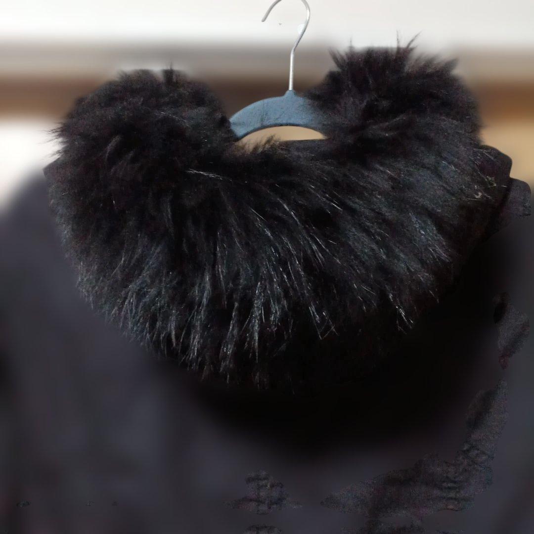 WILD PARTY ブラック モッズコート