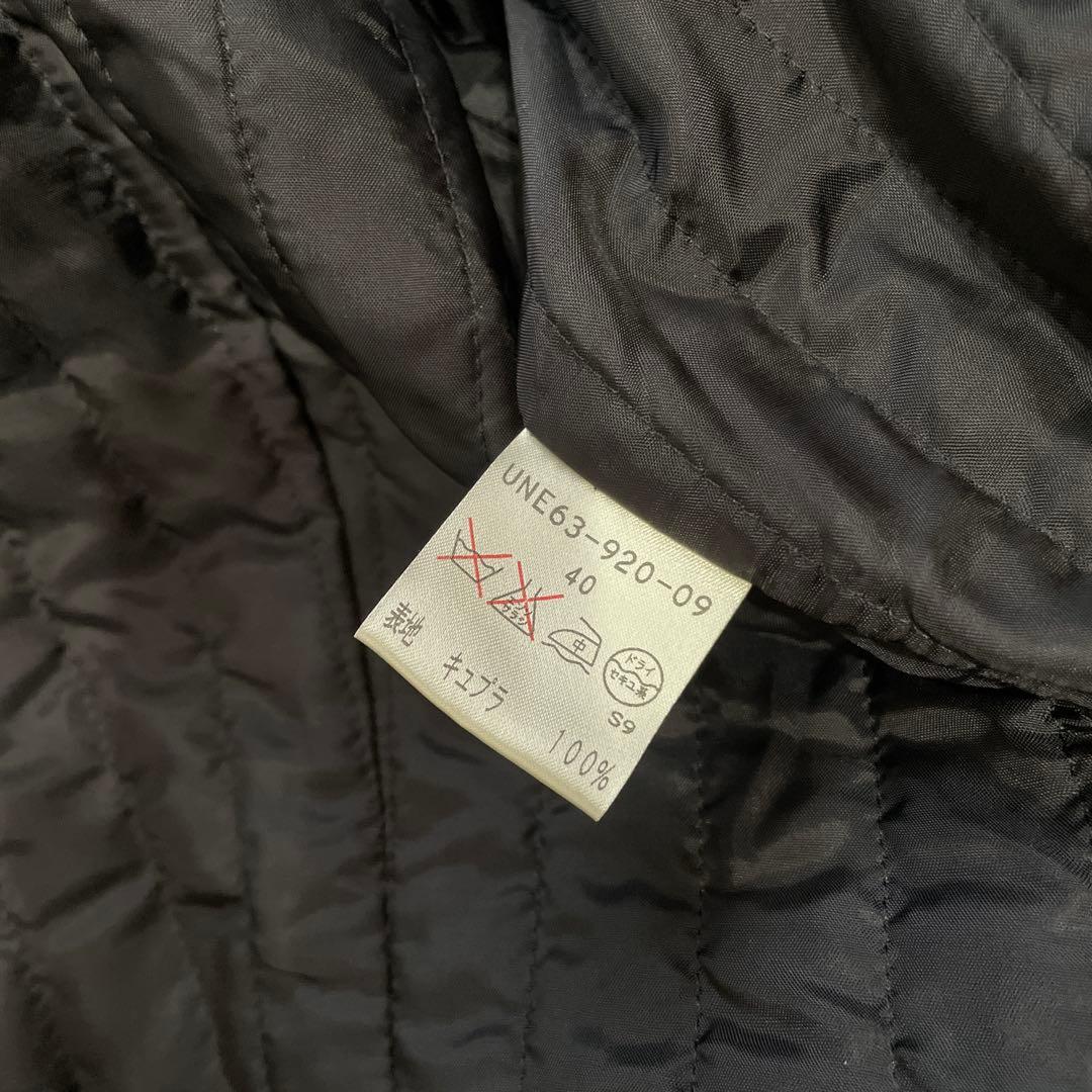 フォックスファー【TO BE CHIC】ライナー付きモッズコート　40