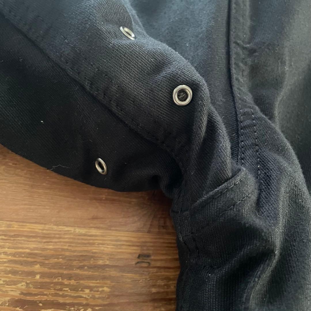 ヒューストン N-1デッキジャケット ブラック SIZE36 美品