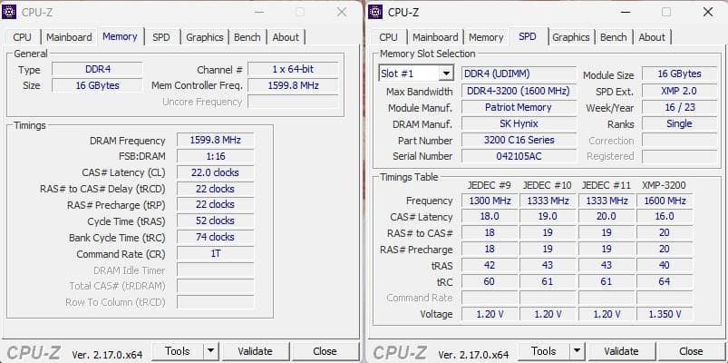 PVS416G320C6 DDR4 16GB 3200MHz メモリ