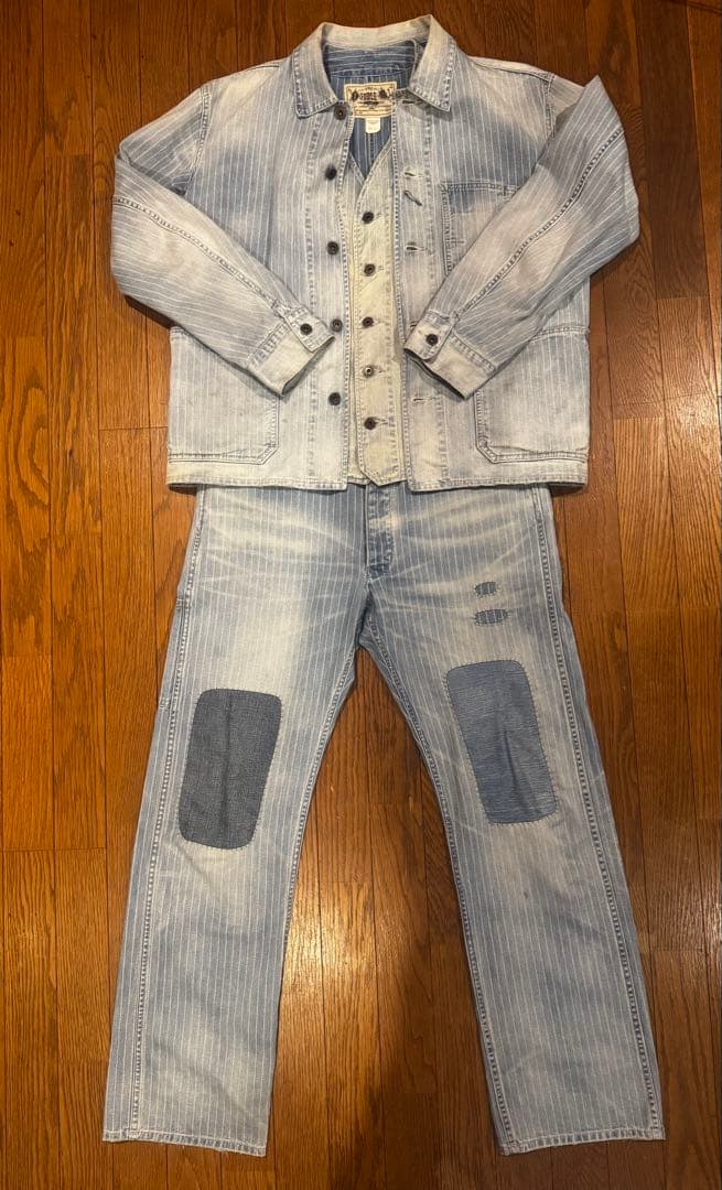 RRL Distressed Wabash カバーオール