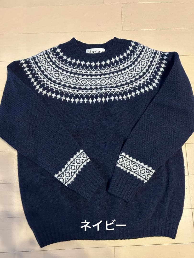 Harley of Scotland フェアアイルセーター 42
