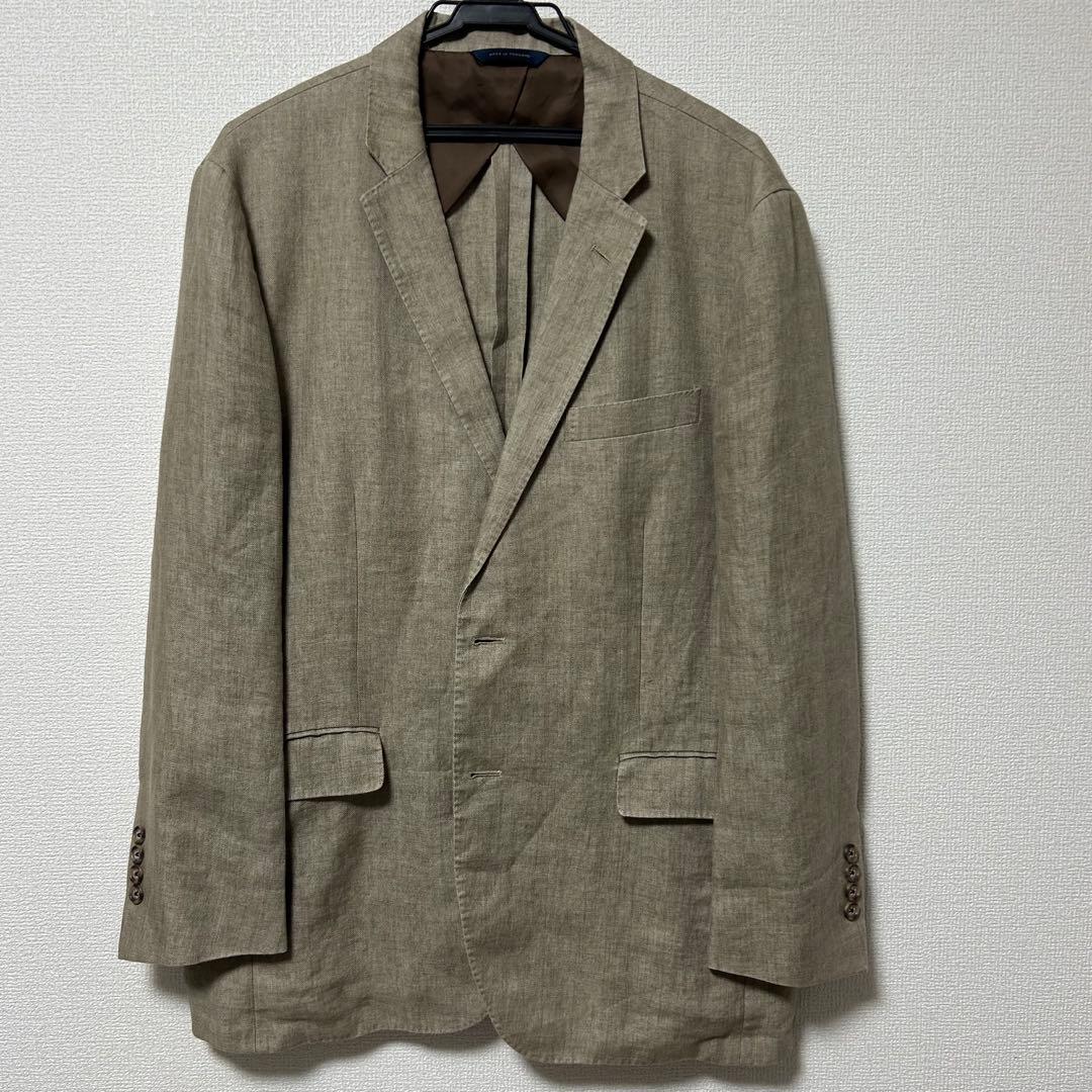 プ*ム様 ブルックスブラザーズ　現行テーラードジャケット リネン100% 44s