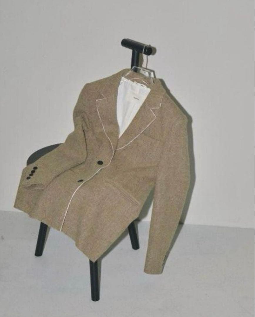 【美品】TODAYFUL CUTOFF WOOL JACKET 36 Olive