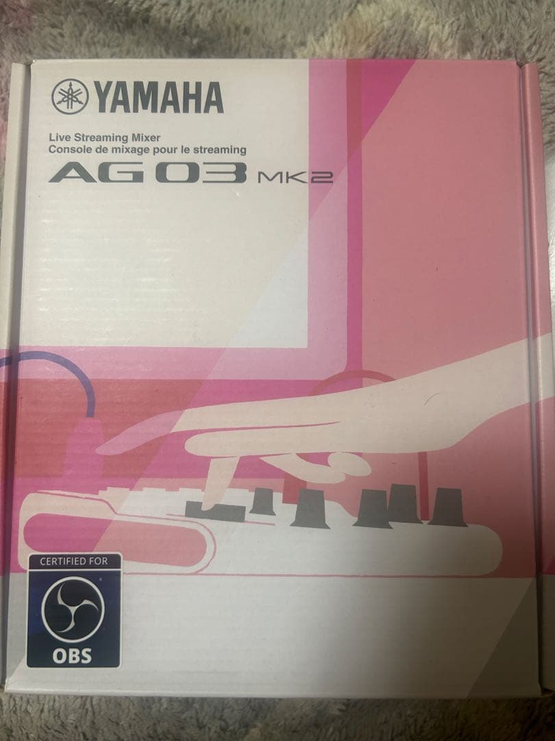 YAMAHA AG03 MK2 ライブストリーミングミキサー