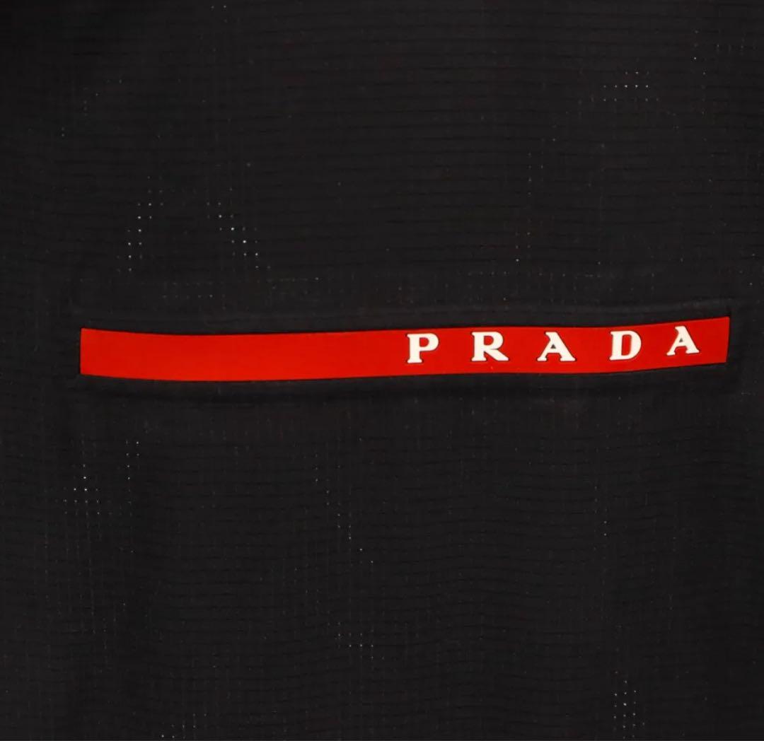 ぱくPRADA ライトバイストレッチジャケット　ナイロンジャケット