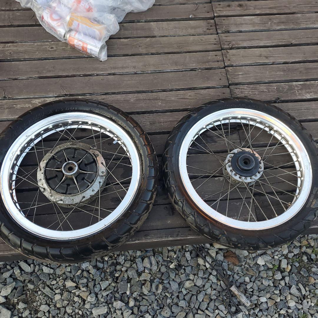 週末限定　gs400 gsx Hリム　スポークホイール　エクセル