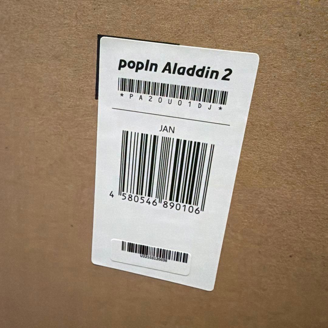 popin Aladdin2 プロジェクタ,Mic, Connector2セット