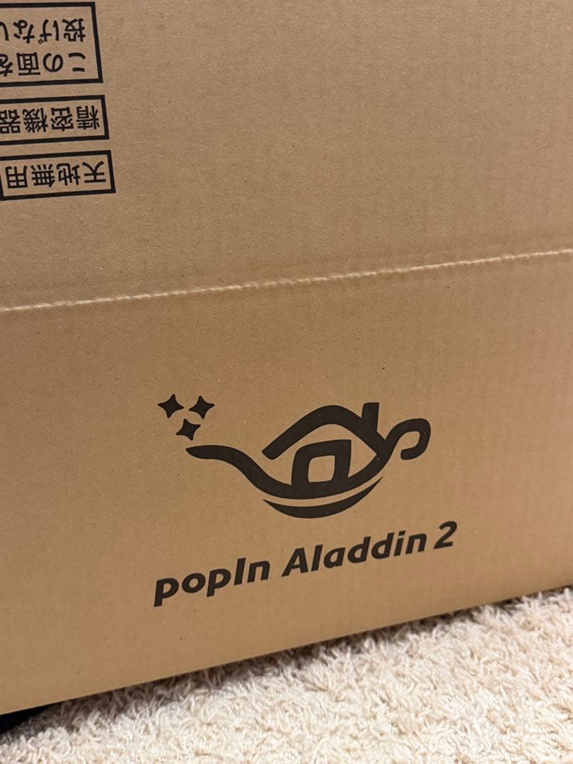 popin Aladdin2 プロジェクタ,Mic, Connector2セット