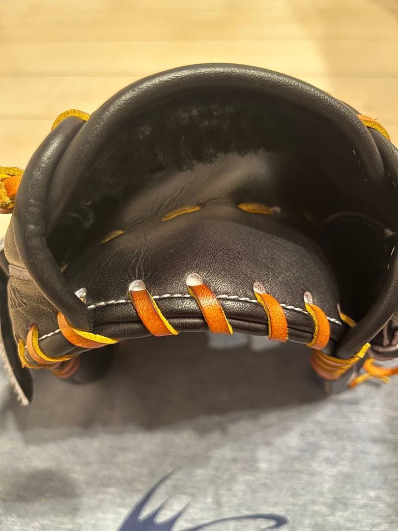 【美品】ipセレクト　軟式　オールラウンダー用　グローブ　黒