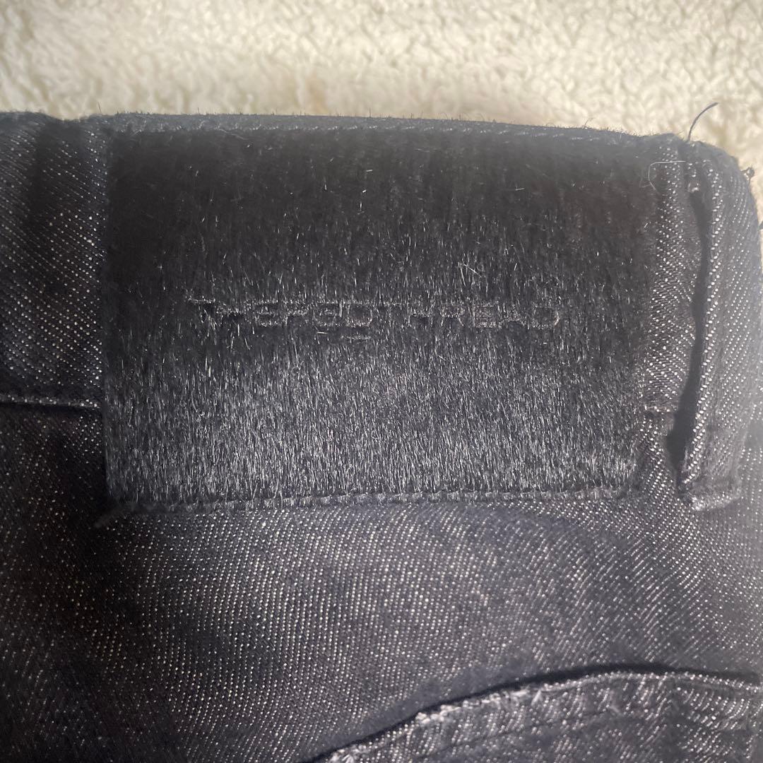 パンツ S garter denim shorts black M