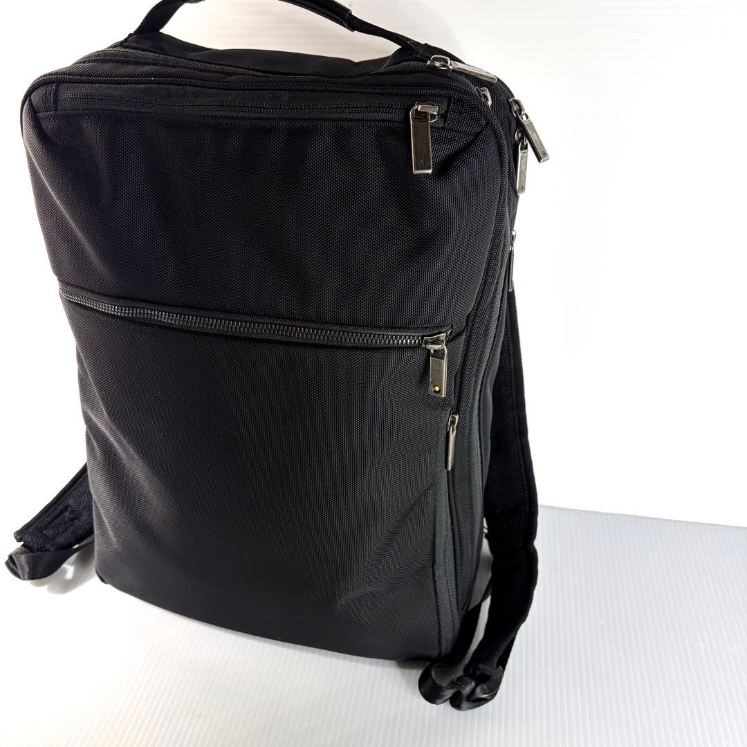 美品 ace. エース ビジネスリュック PC収納 A4 蒸れにくいメッシュ 黒