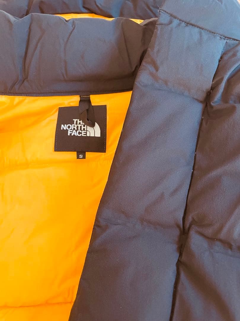 THE NORTH FACE ダウンジャケット S 黒/黄