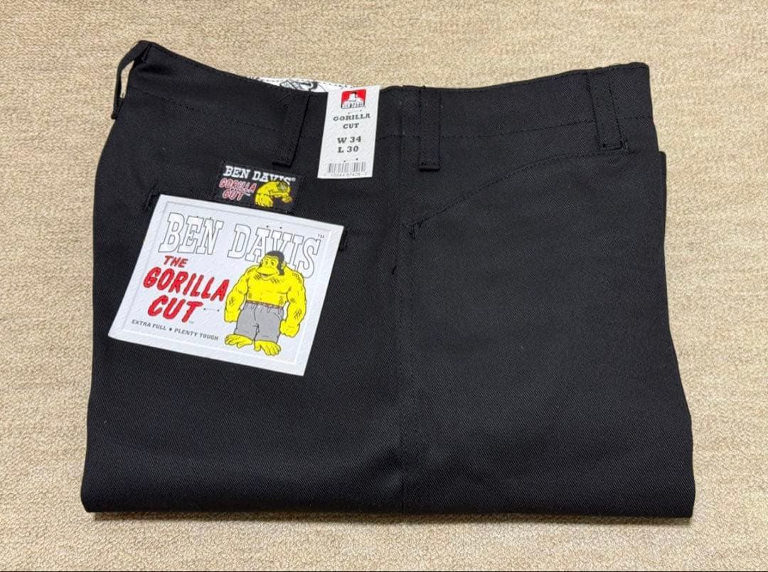 BEN DAVIS ベンデイビス　ゴリラカット　34×30