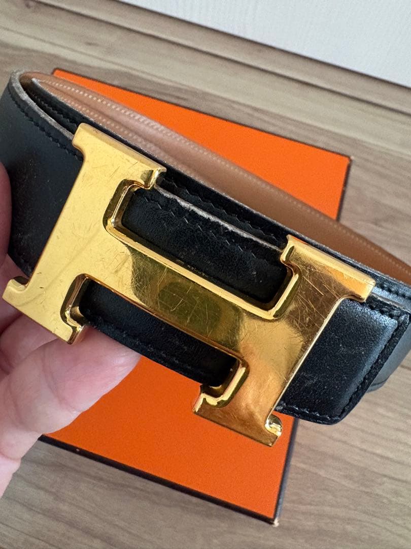 ヴィンテージエルメス　コンスタンスベルト