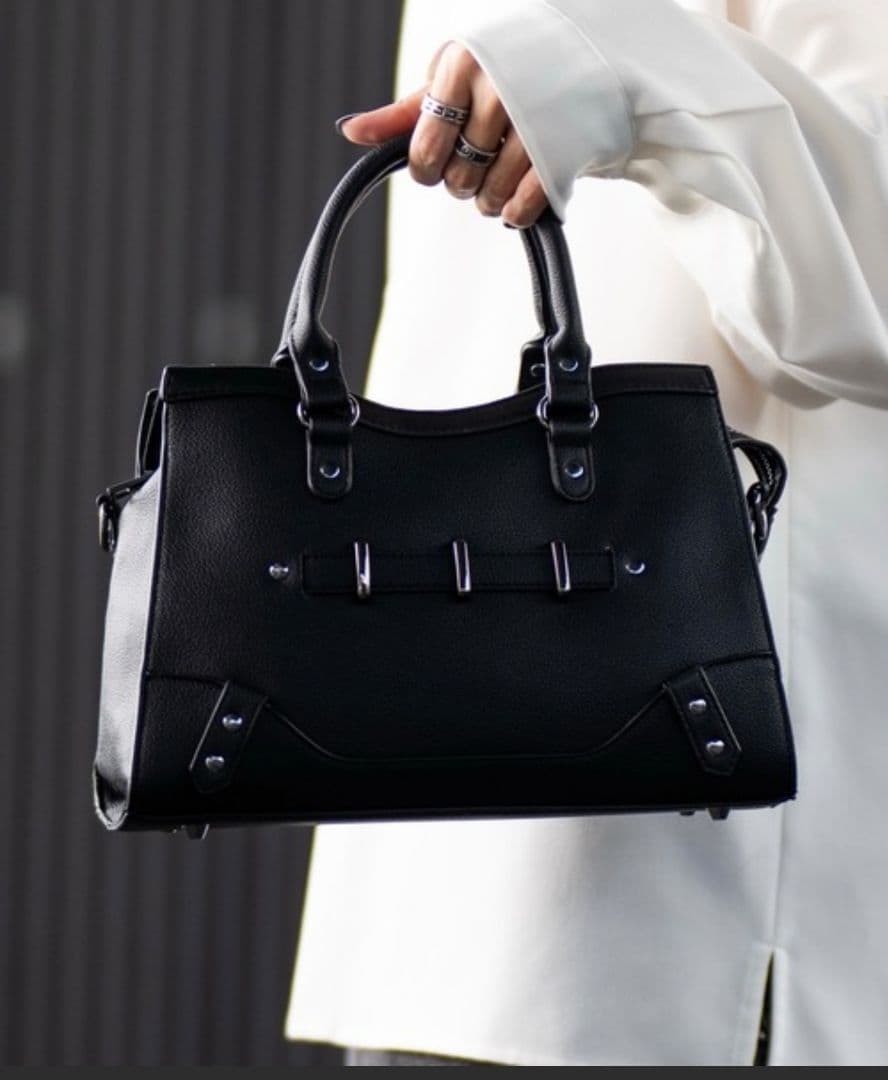 clel ミニボストン 2way ショルダー/ハンド バッグ