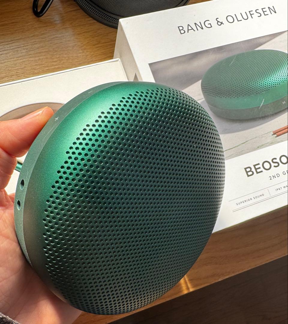 美品　Bang & Olufsen Beosound A1 2nd グリーン色