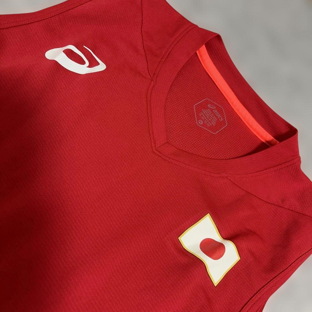 バレーボール日本代表支給品　ノースリーブシャツ