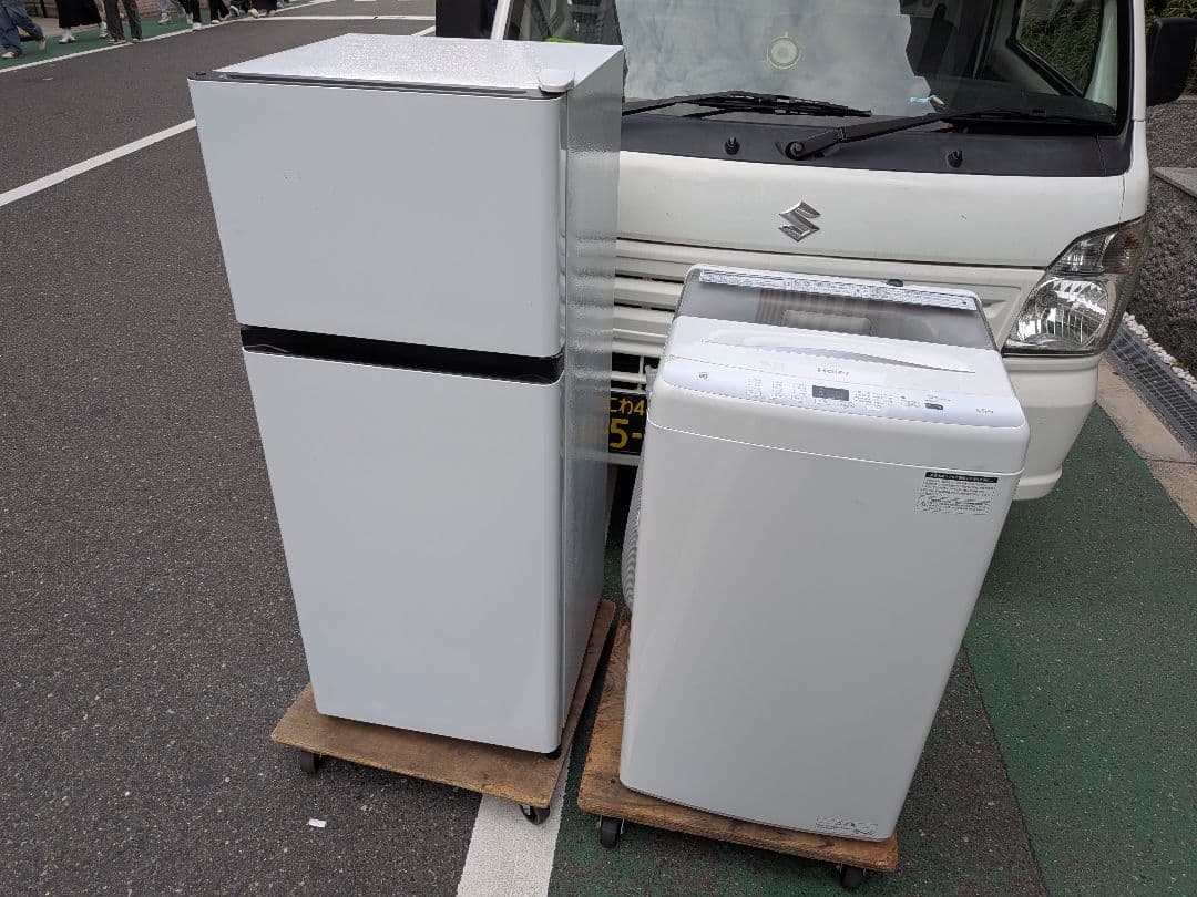 大阪市内配送無料 2024年製 美品 冷蔵庫 洗濯機 セット 一人暮らし 格安