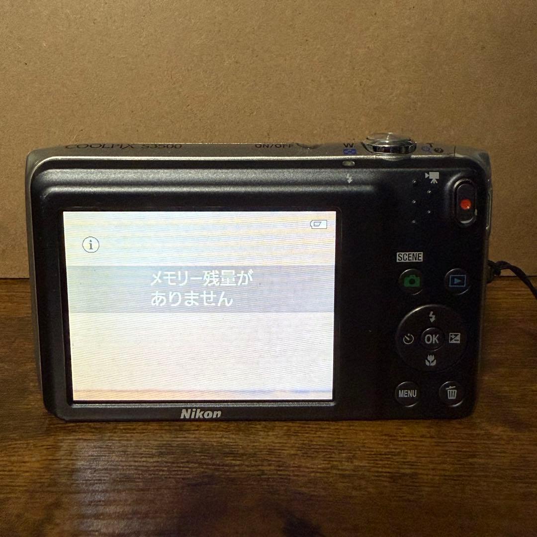 Nikon COOLPIX S3500　コンデジ　動作確認済