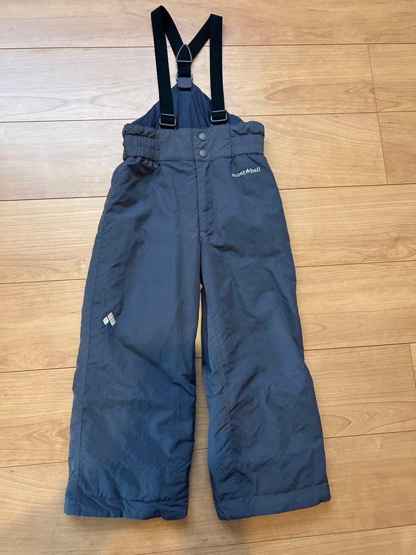 スキーウェア 上下セット 95〜115cm（110㎝）　montbell