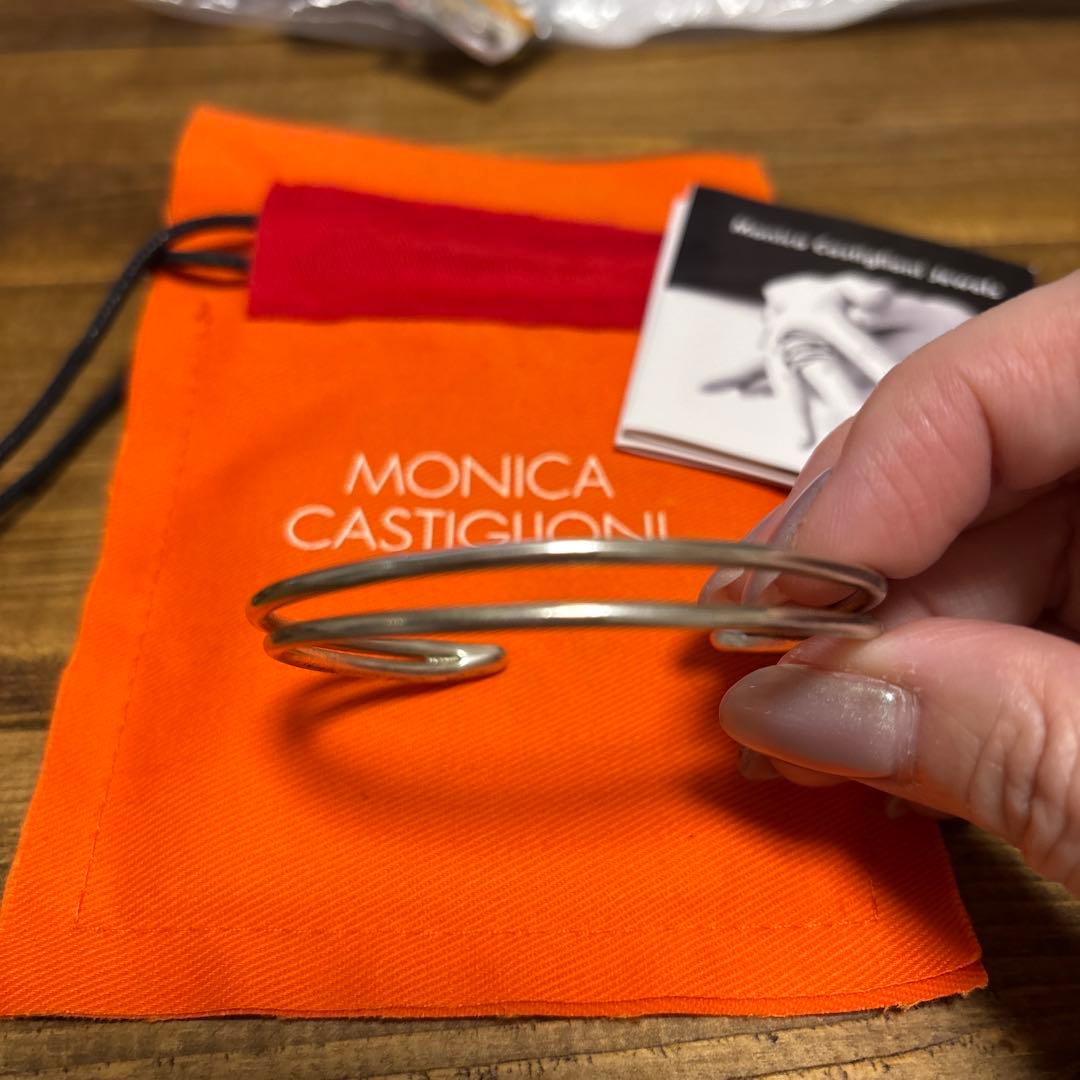 monica castiglioni シルバーバングル