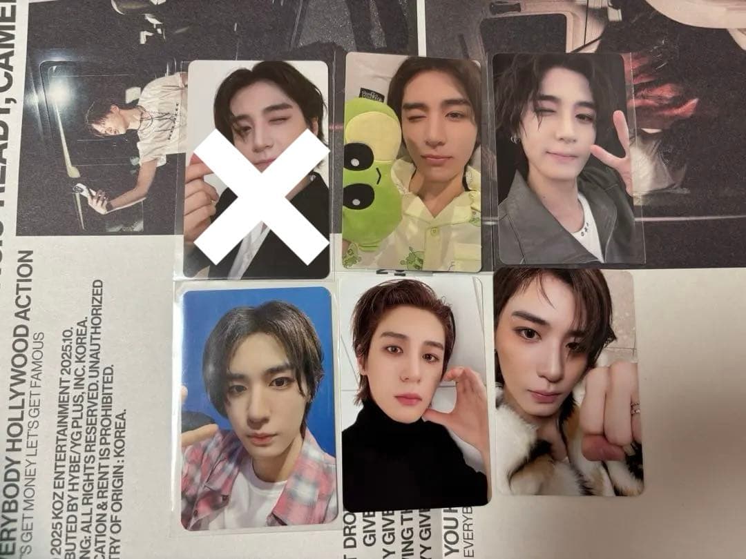 BOYNEXTDOOR イハン　theaction ラキドロ　封入　トレカセット