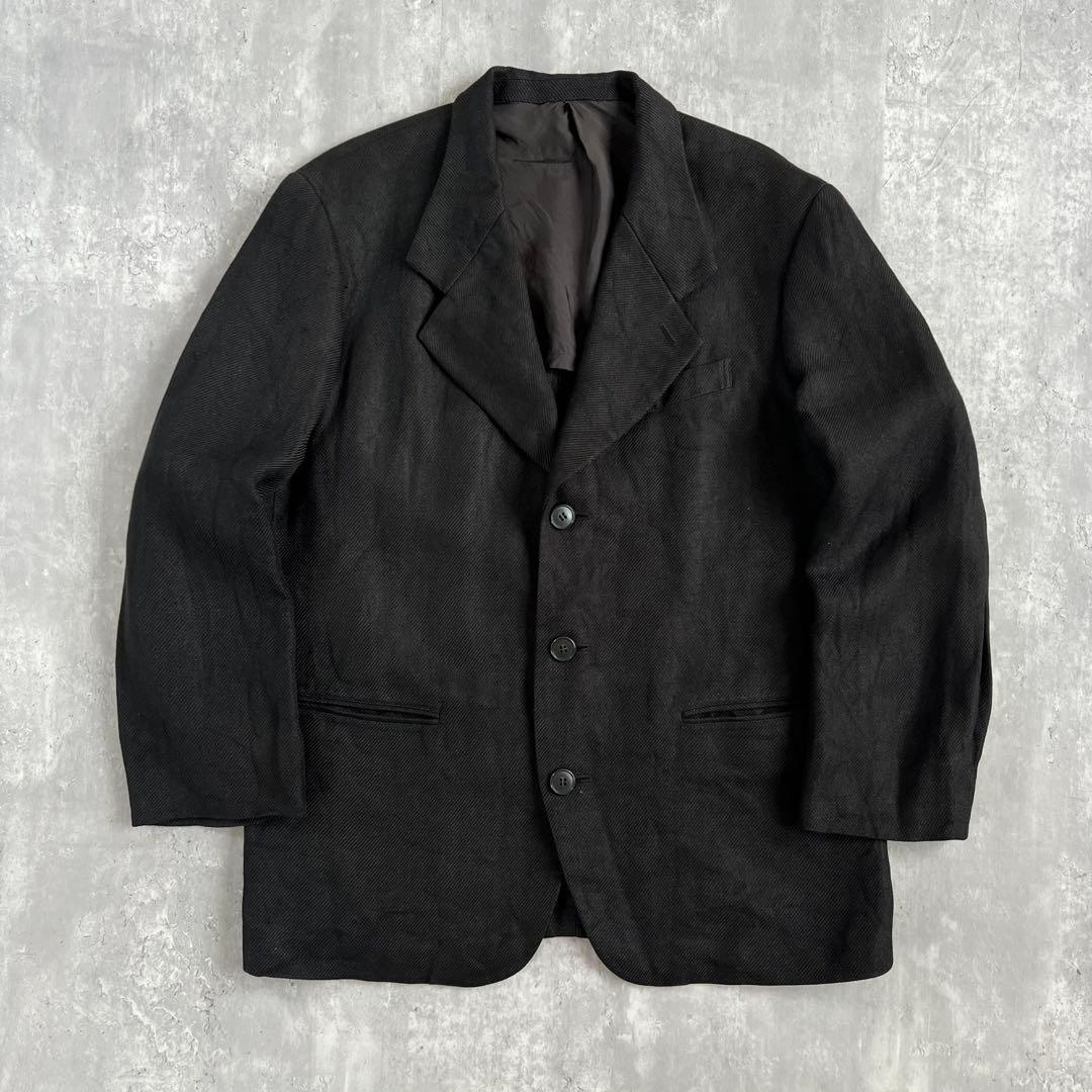 Y’s for men　ヨウジヤマモト　アーカイブ　リネンテーラードジャケット