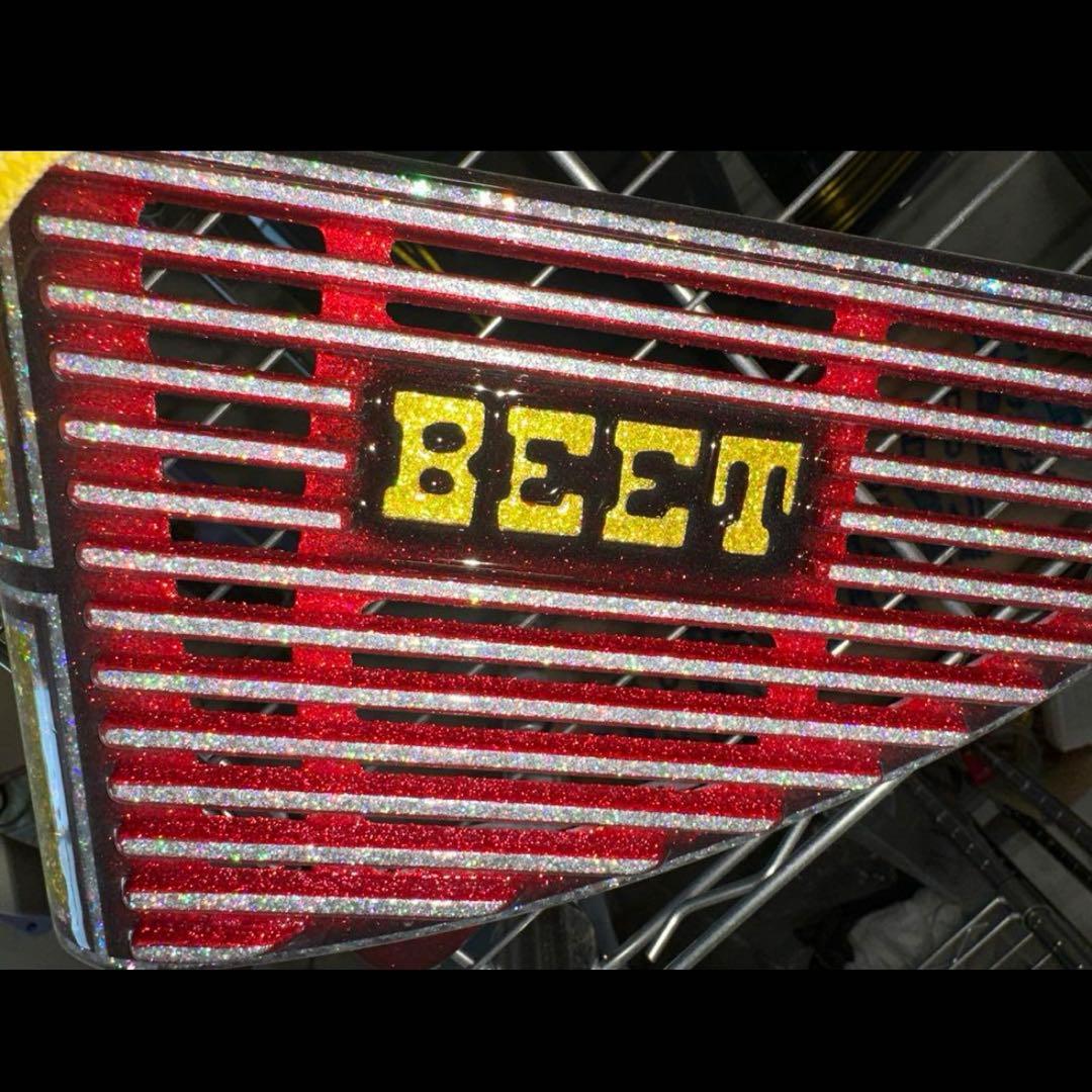 塗りたて！GS400外装セット⭐︎E2ライン激ラメスターレインボーフレークBEET