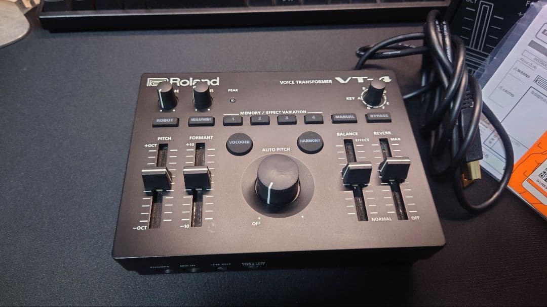 Roland VT-4 ボイストランスフォーマー