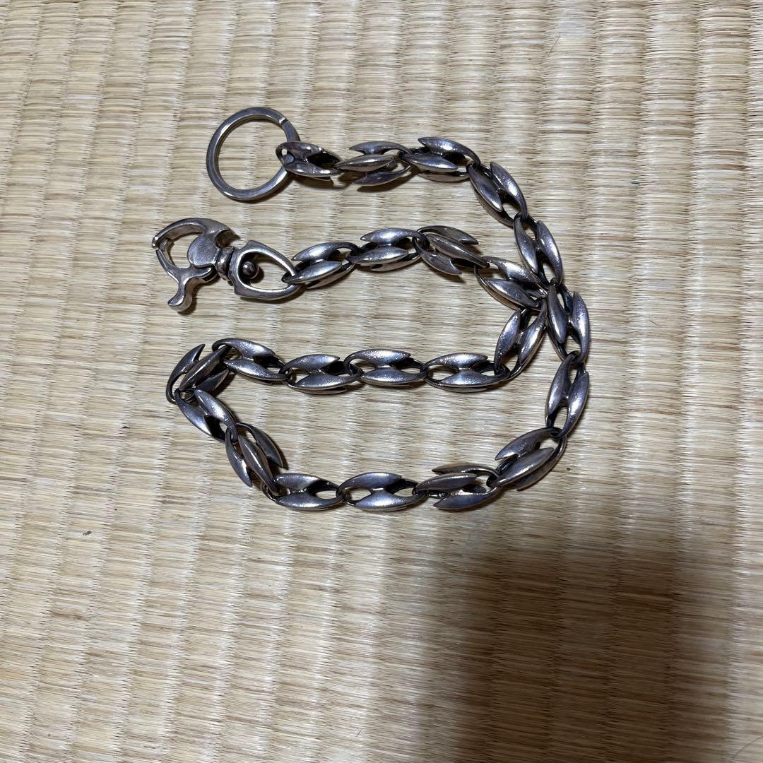 シルバーリンクウォレットチェーン