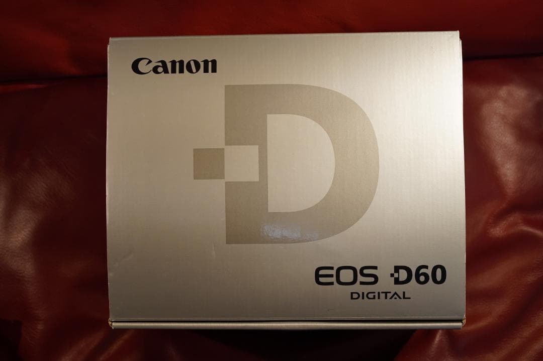 【防湿庫保管品】CANON EOSD60　元箱付き 【動作品】主観で良品