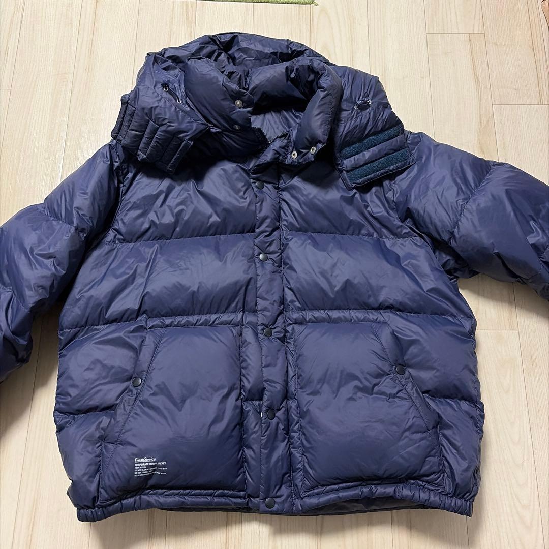 FreshService Corporate Down Jacket ネイビー