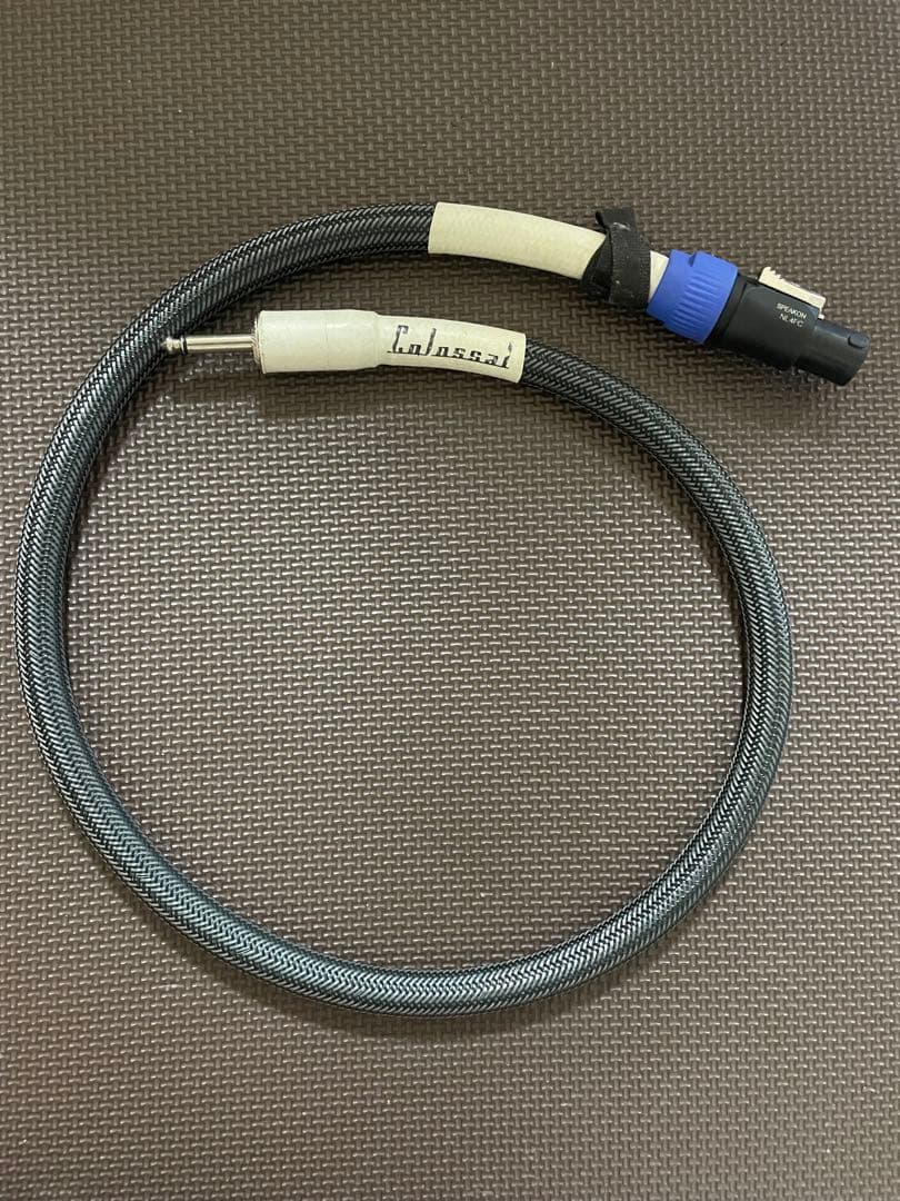 と*も様 Colossal CABLE スピーカーケーブル スピコン