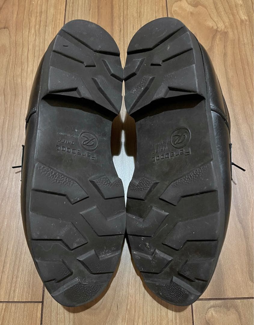 89年製デカタグ☆PARABOOT シャンボード サイズ3H CHAMBORD