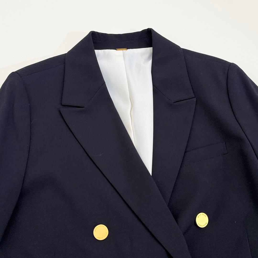 24SS✨Mila Owen 金釦ダブルブレストオーバージャケット