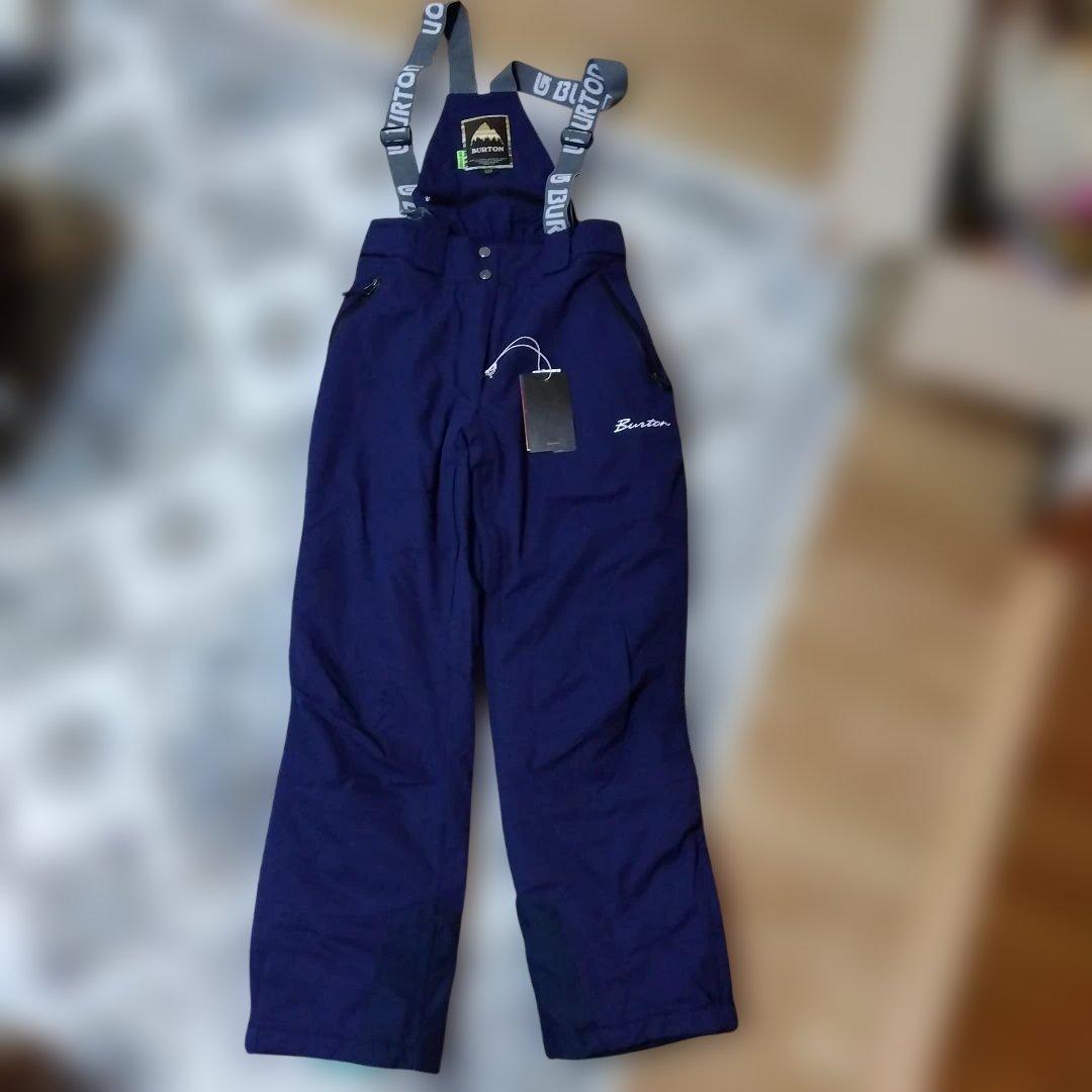 Burton ネイビー レディース　M-L　サスペンダー取外可能　スノーボード