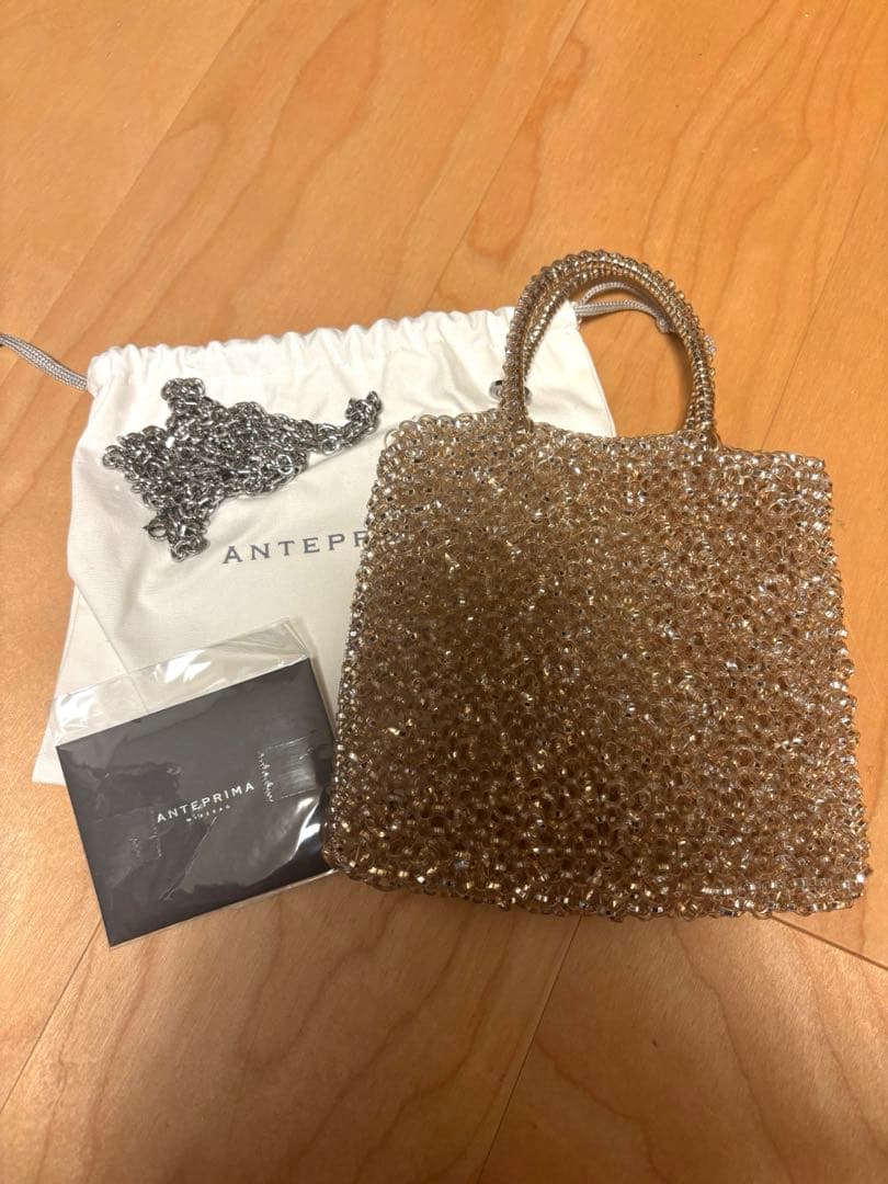 ANTEPRIMA スタンダード ミニアトゥーラ/シルバーゴールド