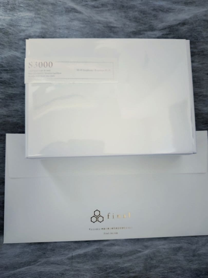 【新品未開封】final S3000 有線イヤホン