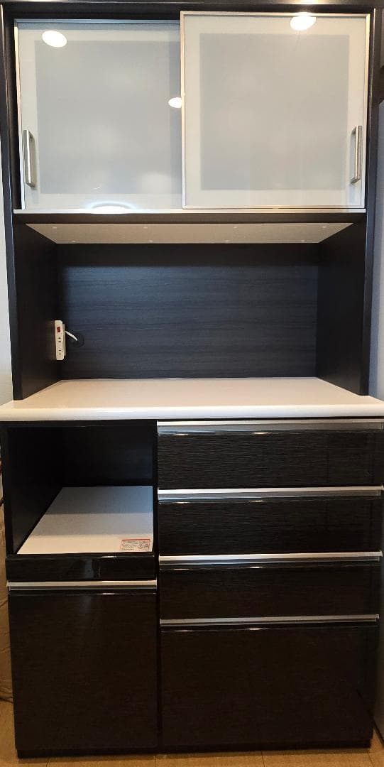 ニトリキッチンボード(Nポスティア100KB BK）