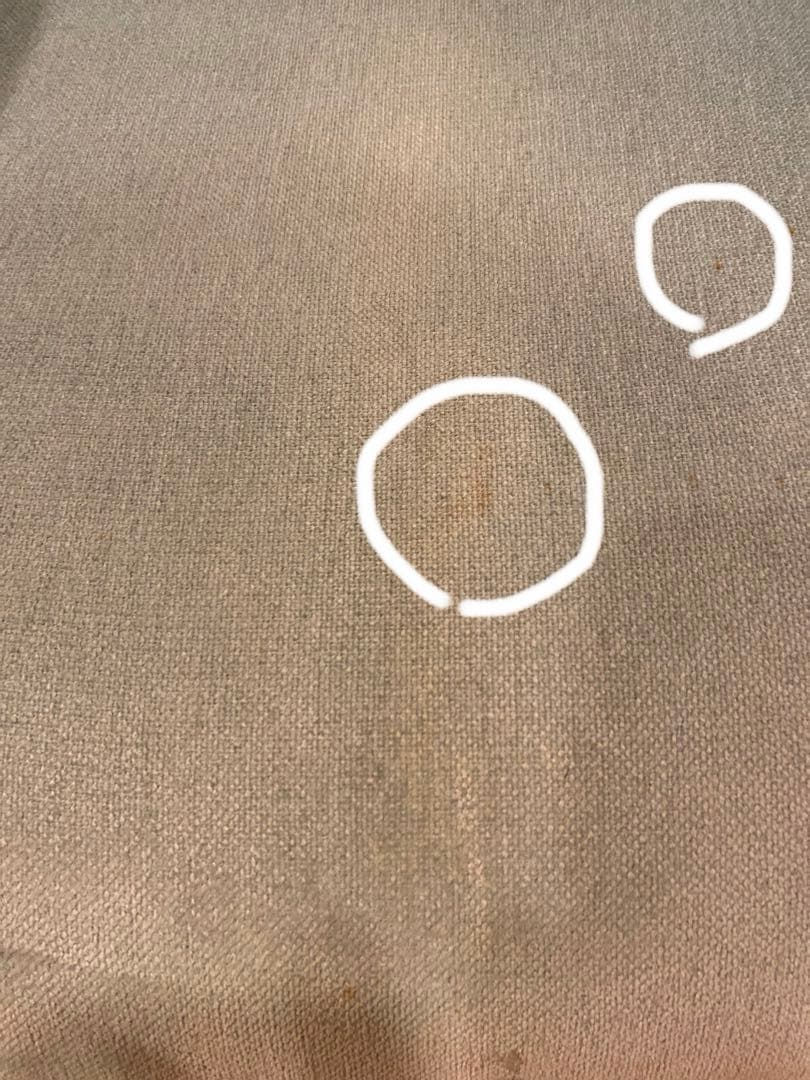 値下げ IDEE Blue grayファブリックチェア