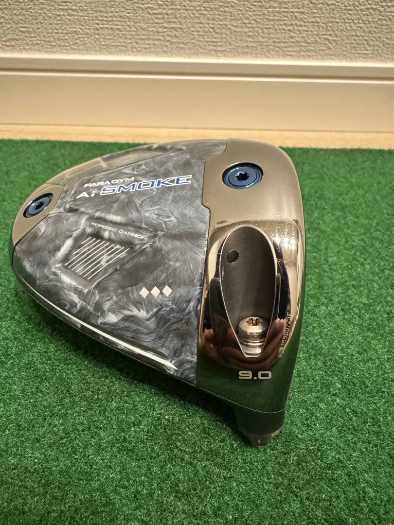【美品】キャロウェイAi smoke トリプルダイヤ　9° ドライバーヘッド単体