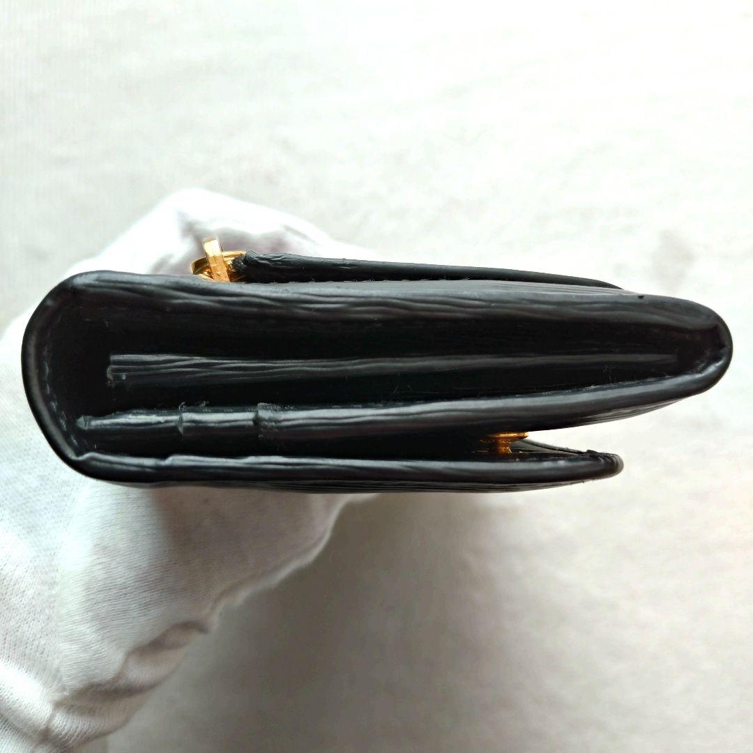 PRADA 長財布 パスケース ゴールドロゴ ブラック ヴイッテロムーブ