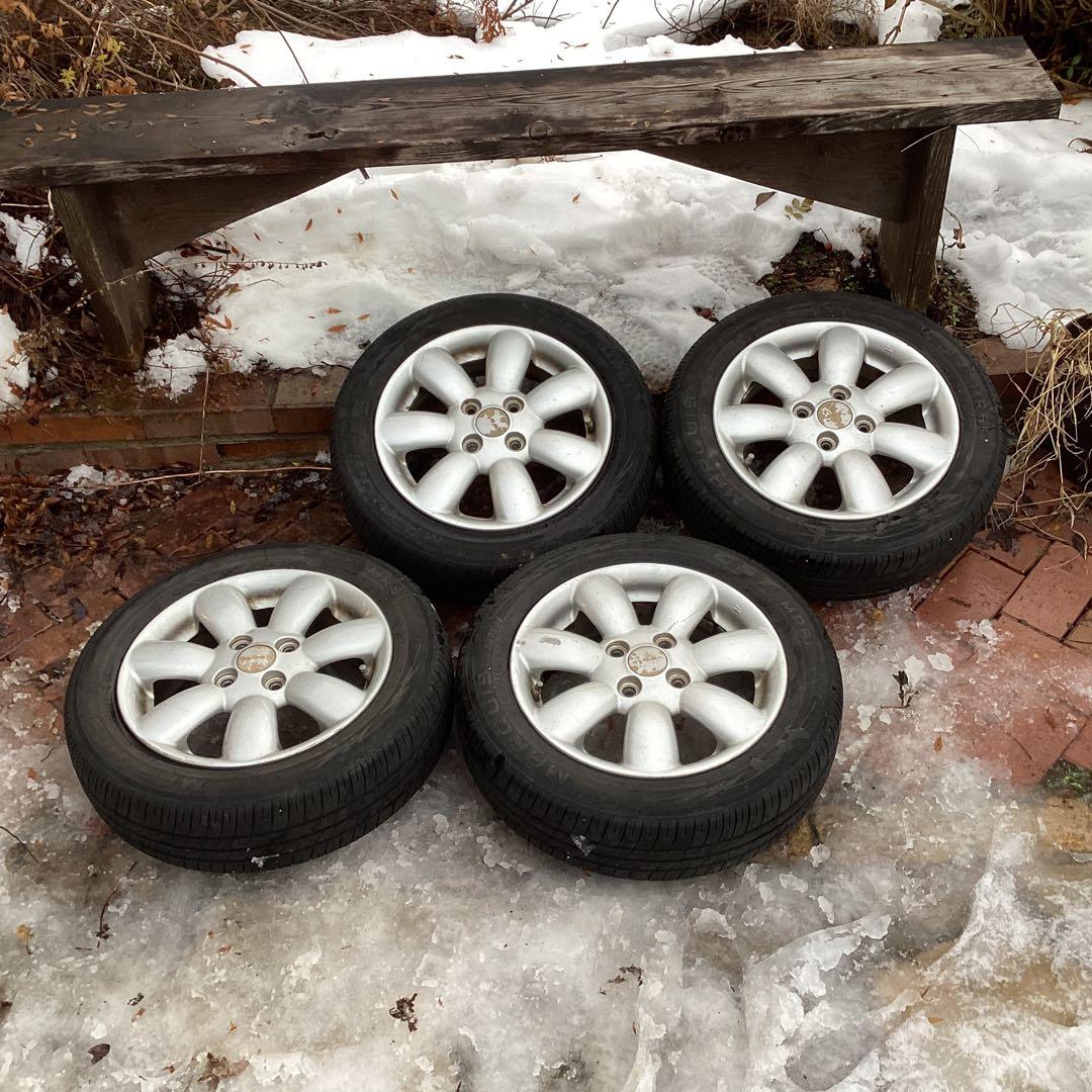 ゆ*じ様 スズキ　ラパン純正ホイール　14インチ夏タイヤ付き4本セット❗️全国送