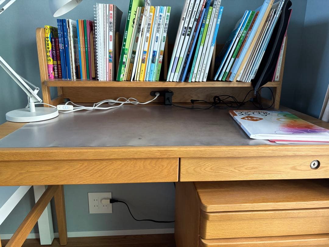 KEYUCA ケユカ ニノス 学習机とデスクワゴンのみ 本棚は別出品