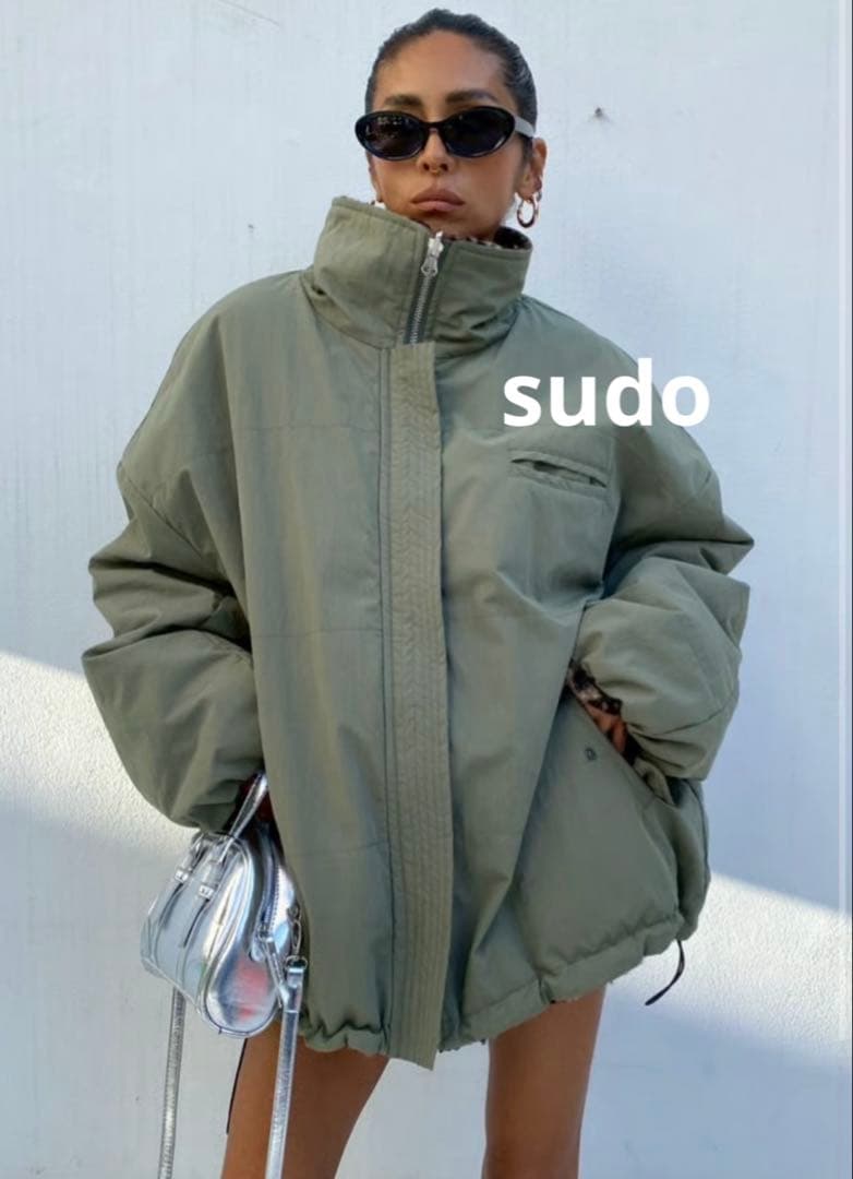 新品sudoリバーシブルジャケット カーキ