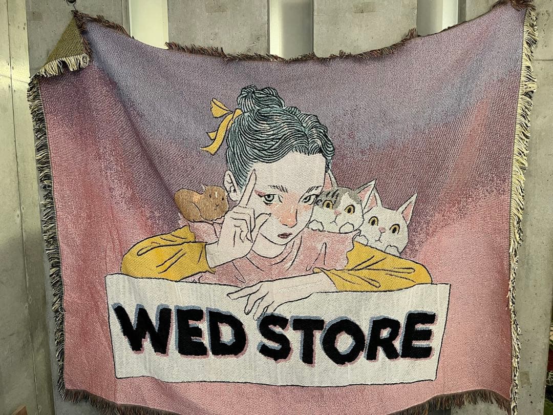 WED STORE×ISAMU GAKIYA コラボブランケット