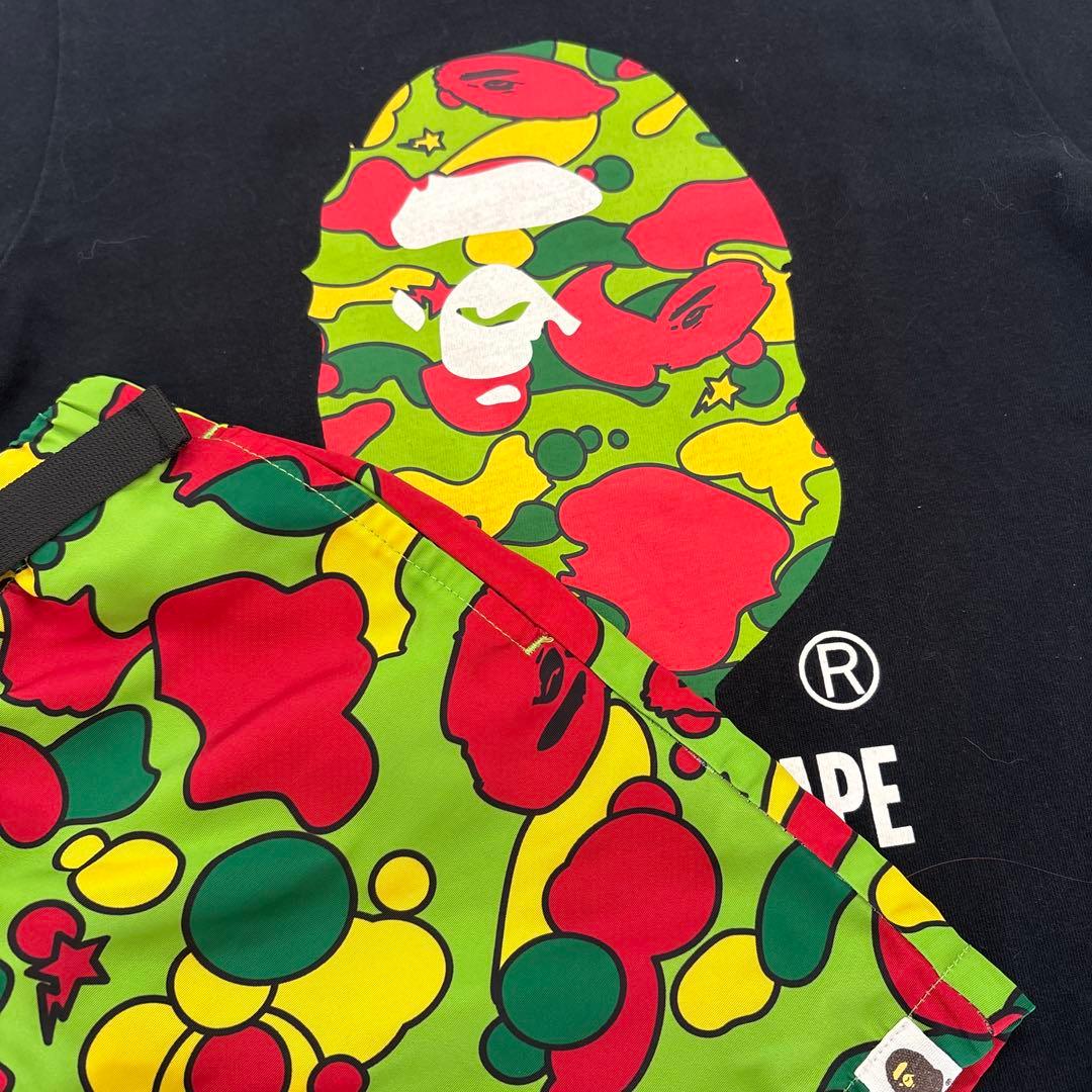 BAPE KIDS Tシャツ ショーツセット