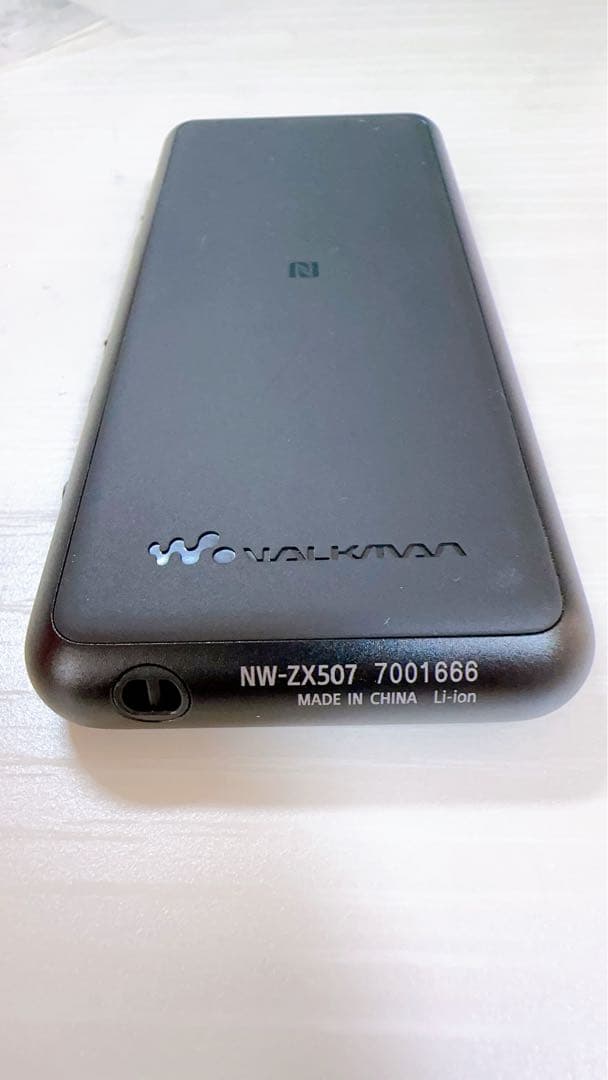 美品WALKMAN ZXシリーズ NW-ZX500シリーズNW-ZX507 BK